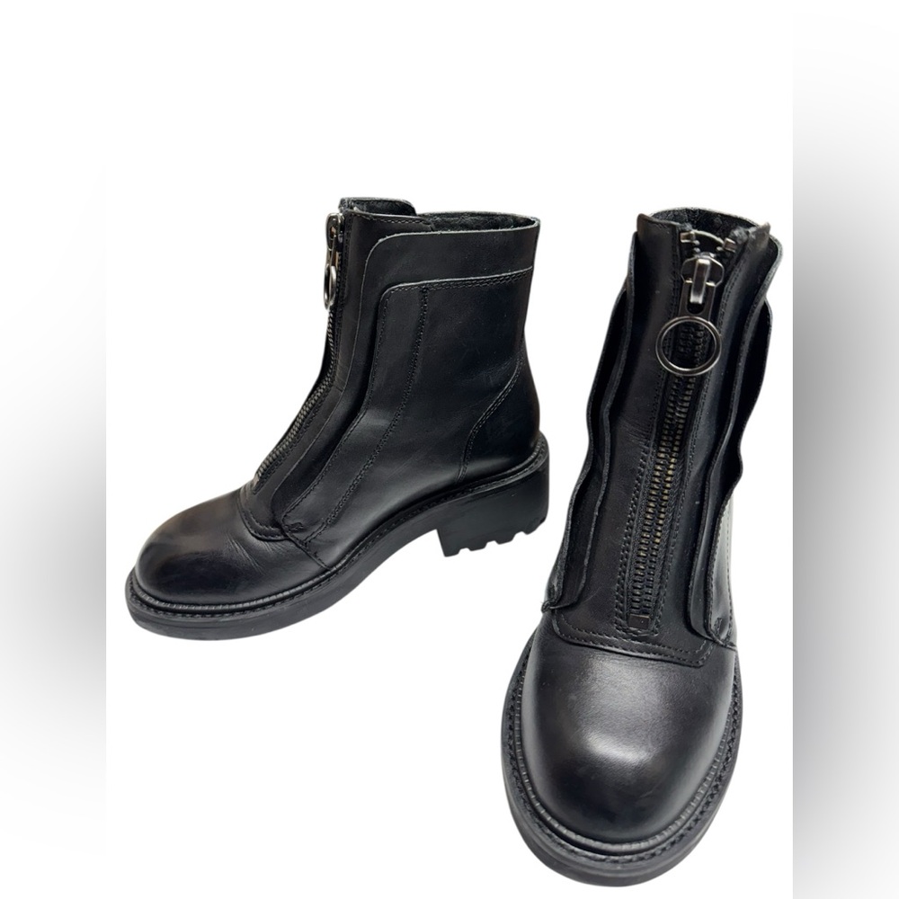 Ash Space Zip up Chunky Boot Size 6 - Picture 3 of 6
